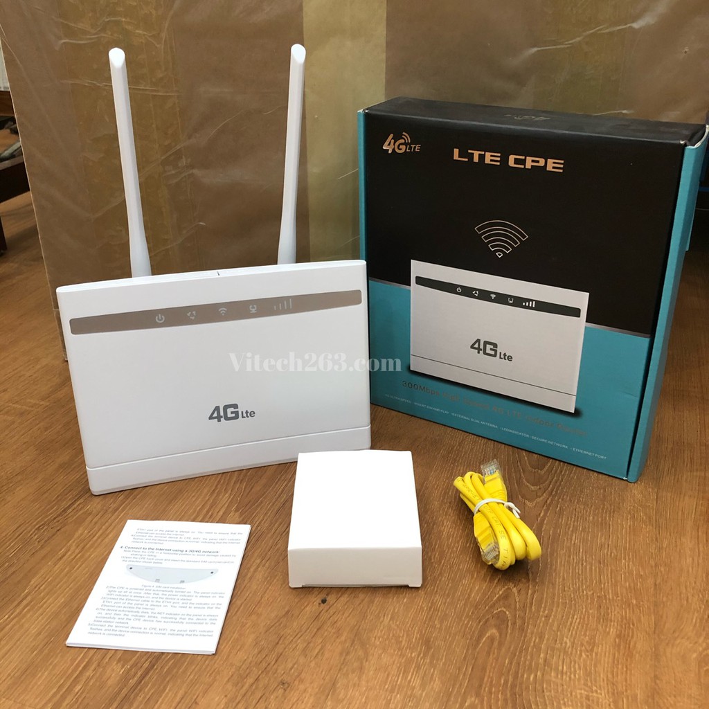 Giá siêu rẻ Bộ phát Wifi từ sim3G/ 4G CPE CP101 Có 2 râu Anten cho sóng wifi SIÊU KHỎE VÀ ỔN ĐỊNH-Sản phẩm chính hãng p