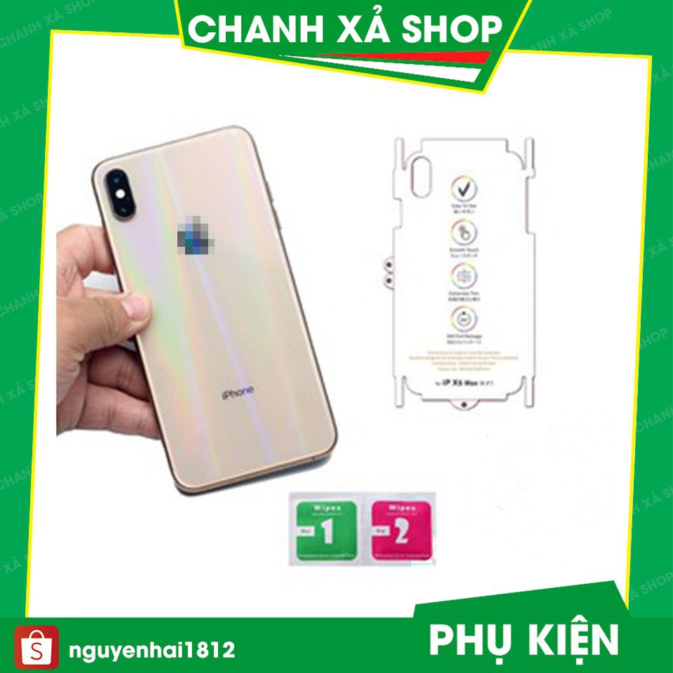 Miếng dán PPF mặt sau iphone chống vân tay iphone 6/6s/6plus/7/8/7plus/8plus/x/xs/xsmax/11/12/13/14/pro/max/promax/plus