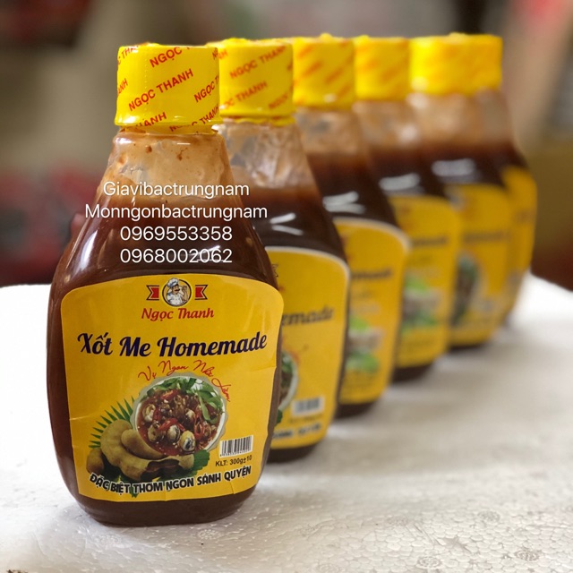 XỐT ME HOMEMADE NGỌC THANH_ XỐT ME _ 300G