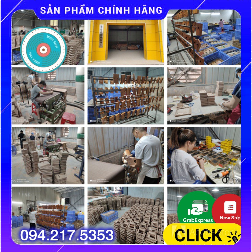 Đàn kalimba chính hãng chọn lọc cho bạn mới tập chơi Tặng phụ kiện búa chỉnh âm EMM0697