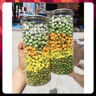 [Giá hủy diệt][420gr lon pet đậu phộng hà lan vị rau củ vị sữa dừa mix 5 loại |snack nhân đậu hà lan|