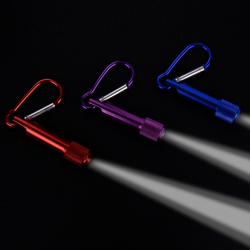 1 Móc Chìa Khóa Mini Bằng Nhôm Dùng Đi Cắm Trại