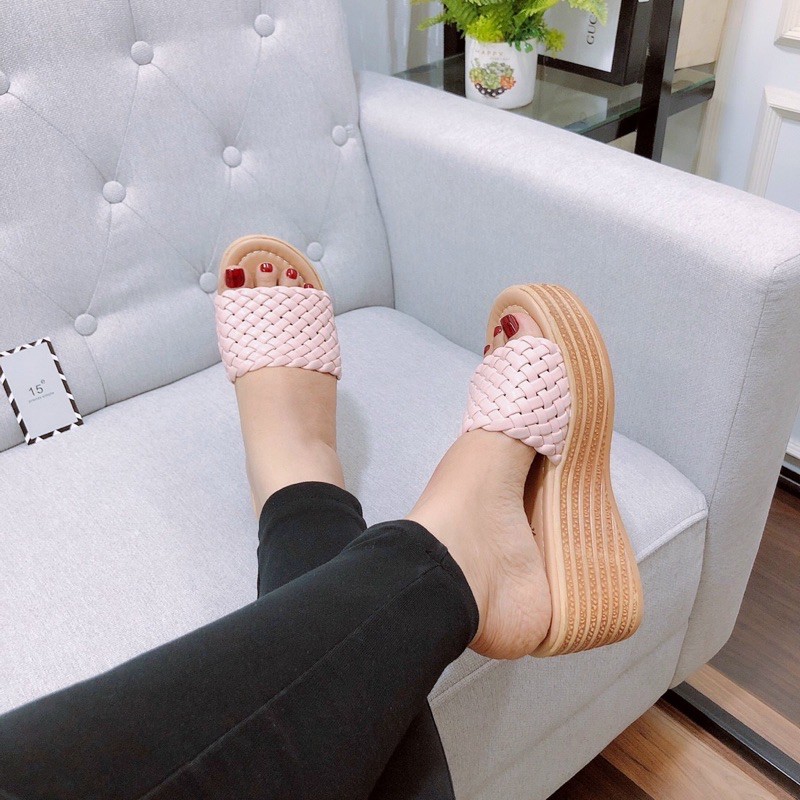 DÉP QUAI DA XUỒNG GỖ 7 PHÂN NHẸ TÊNH