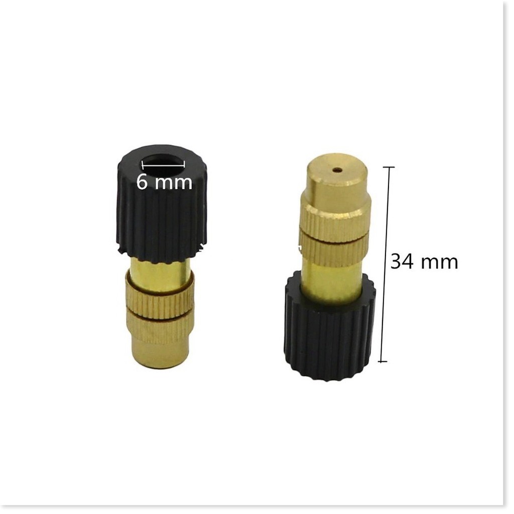 Bộ KIT Phun Sương Tưới Cây 20 Béc Bằng Đồng Tưới Lan, Cây Cảnh
