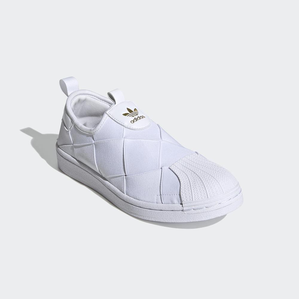 [Mã WABRD7 giảm 150K đơn 1 Triệu] adidas ORIGINALS Giày slip-on Superstar Nữ Màu trắng FV3186