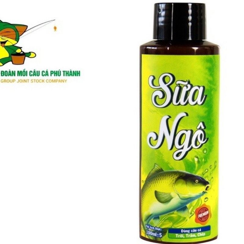 Hương Liệu Câu Cá Phú Thành Sữa Ngô,Sữa Trắm Cỏ Trôi Chép,Sữa Non Pro , Sữa Câu Chép,Sữa Tổng Hợp - Mồi Câu Phú Thành...