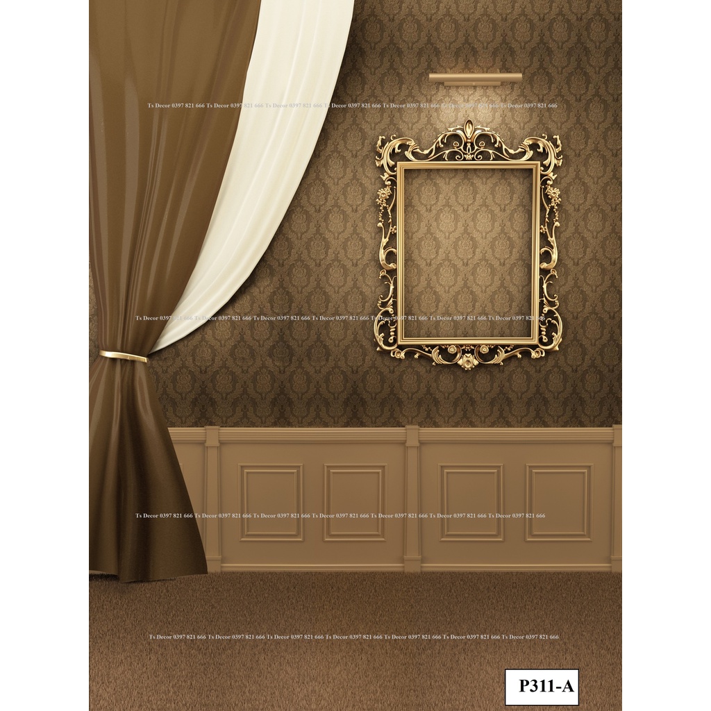 Phông Livestream mẫu hot hit 3D 5D