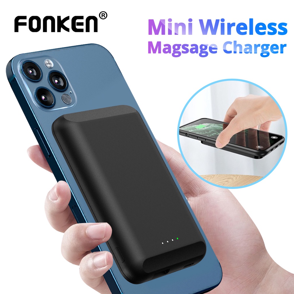 Sạc dự phòng không dây FONKEN 5000mAh 15W dành cho iproduct 13 12Pro