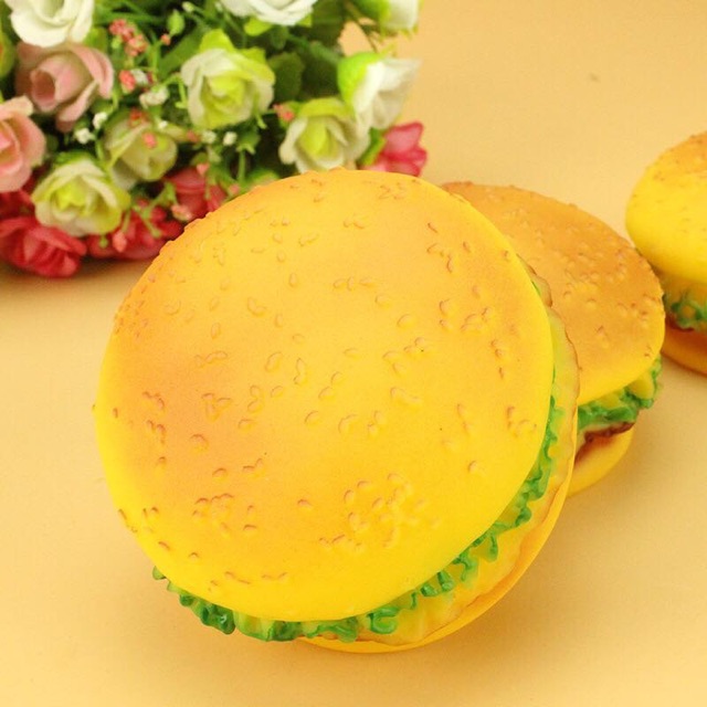 Đồ chơi bánh hamburger cho chó, mèo