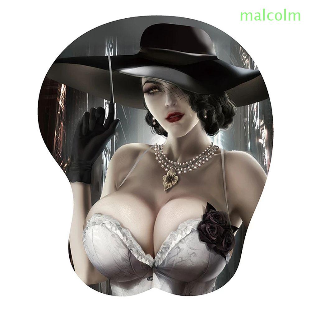 Miếng lót chuột máy tính bằng silicone PC hình anime 3D thoải mái