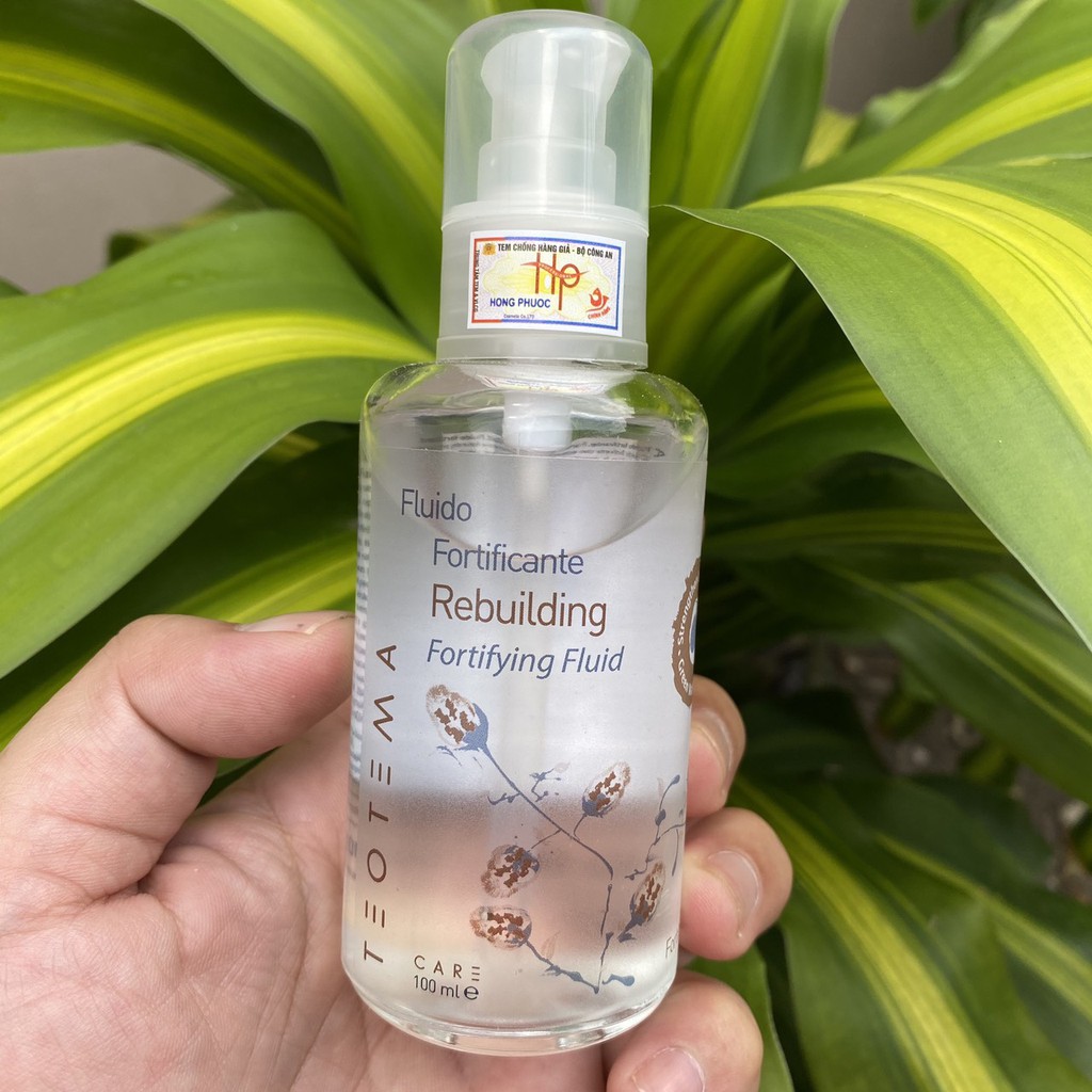 Serum phục hồi tóc cao cấp TEOTEMA Fluido Fortificante Rebuilding Fortifying Fluid 100ml