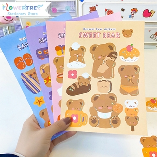 Flowertree Sticker Miếng Dán Trang Trí Sổ Lưu Niệm