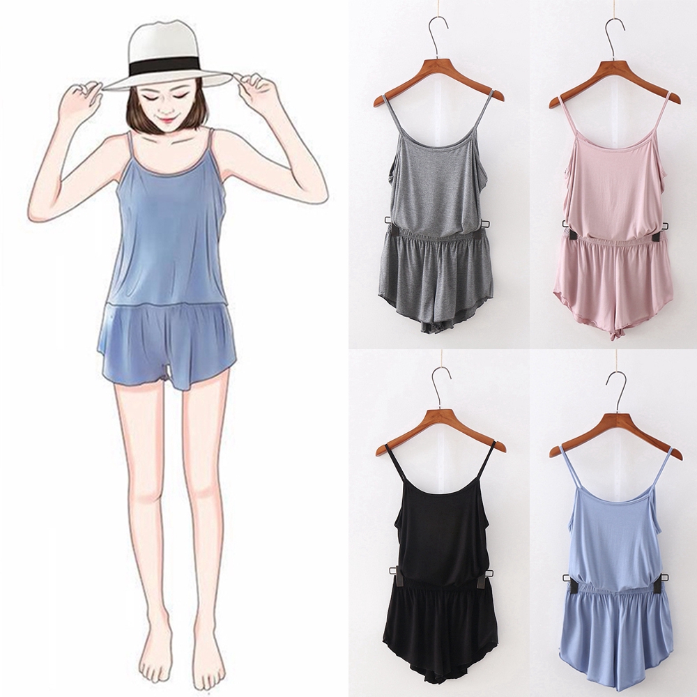 Set Đồ Ngủ Ngắn Vải Phi Bóng Thời Trang Nữ Tính