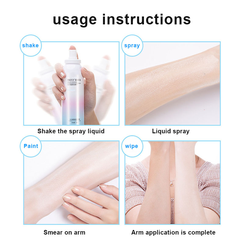 Xịt Chống Nắng Tiện Lợi Dưỡng Ẩm Làm Trắng Da Là Lớp Bảo Vệ Hoàn Hảo Chống Tia UV 150ml Dung Tích | BigBuy360 - bigbuy360.vn