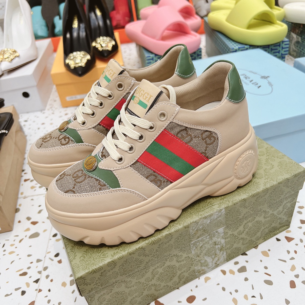 Giày thể thao nâng đế 7cm siêu nhẹ Hàng quảng châu cao cấp siêu hot 2022