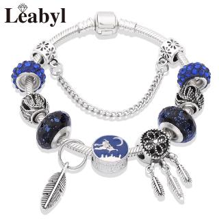 Vòng Tay Dream Catcher Màu Xanh Dương P1042