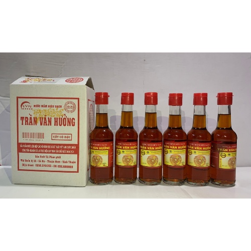 Nước mắm siêu sạch Trần Văn Hưởng cốt cô đặc (thùng 6 chai 250ml/1chai)