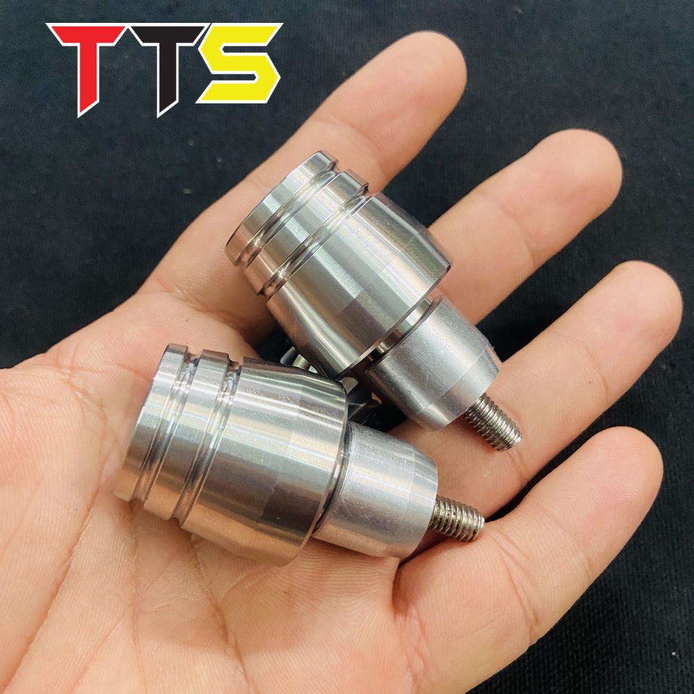 GÙ INOX ĐẶC NGUYÊN KHỐI MÃU CỔ ĐIỂN GẮN MỌI LOẠI XE MÁY ( INOX 304 )