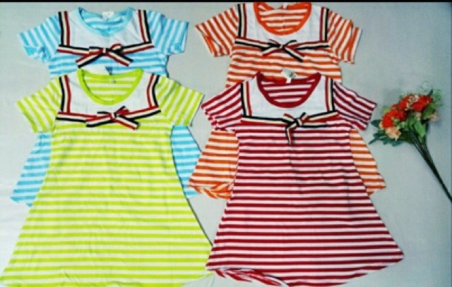 [ XẢ KHO ] đầm thun gân cho bé gái đủ kiểu, phối kiểu xinh xắn