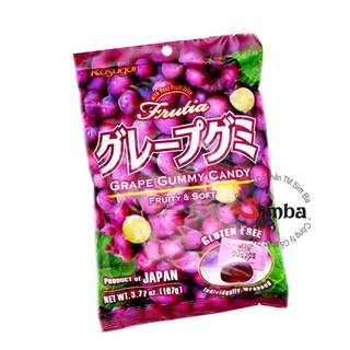 Kẹo dẻo vị nho đỏ (Kasugai) 107gr