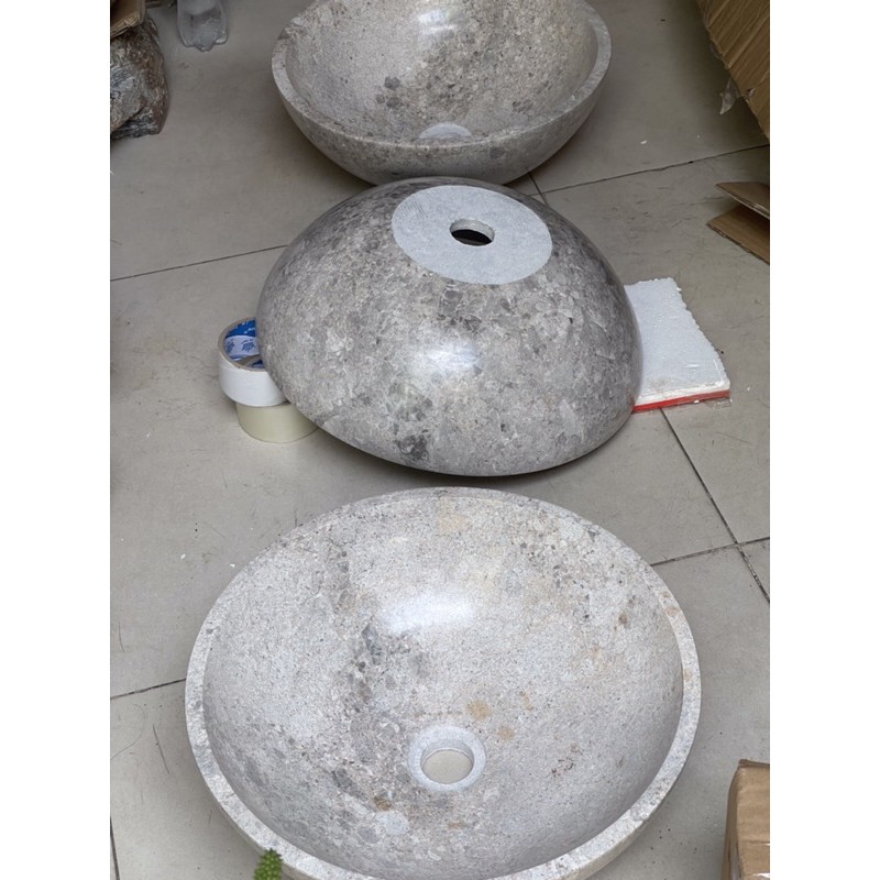 Lavabo đá tự nhiên 100%