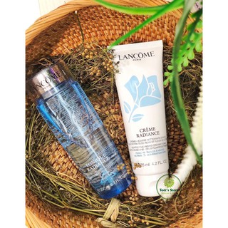 [BILL US] Bộ đôi Lancome sữa rửa mặt sạch sâu và Toner Radiance chứa hoa hồng