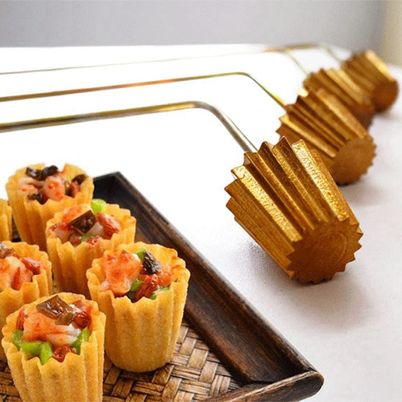 Khuôn Làm Bánh Tart Trứng Hình Nón Nyonya Độc Đáo Tiện Dụng Cho Nhà Bếp