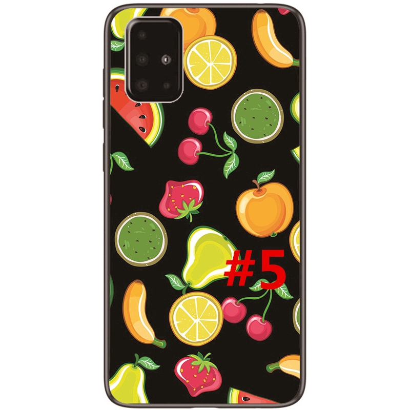 Ốp lưng TPU mềm họa tiết trái cây đáng yêu cho Samsung Galaxy A71/A51/A41/A31/A21/A11 | BigBuy360 - bigbuy360.vn