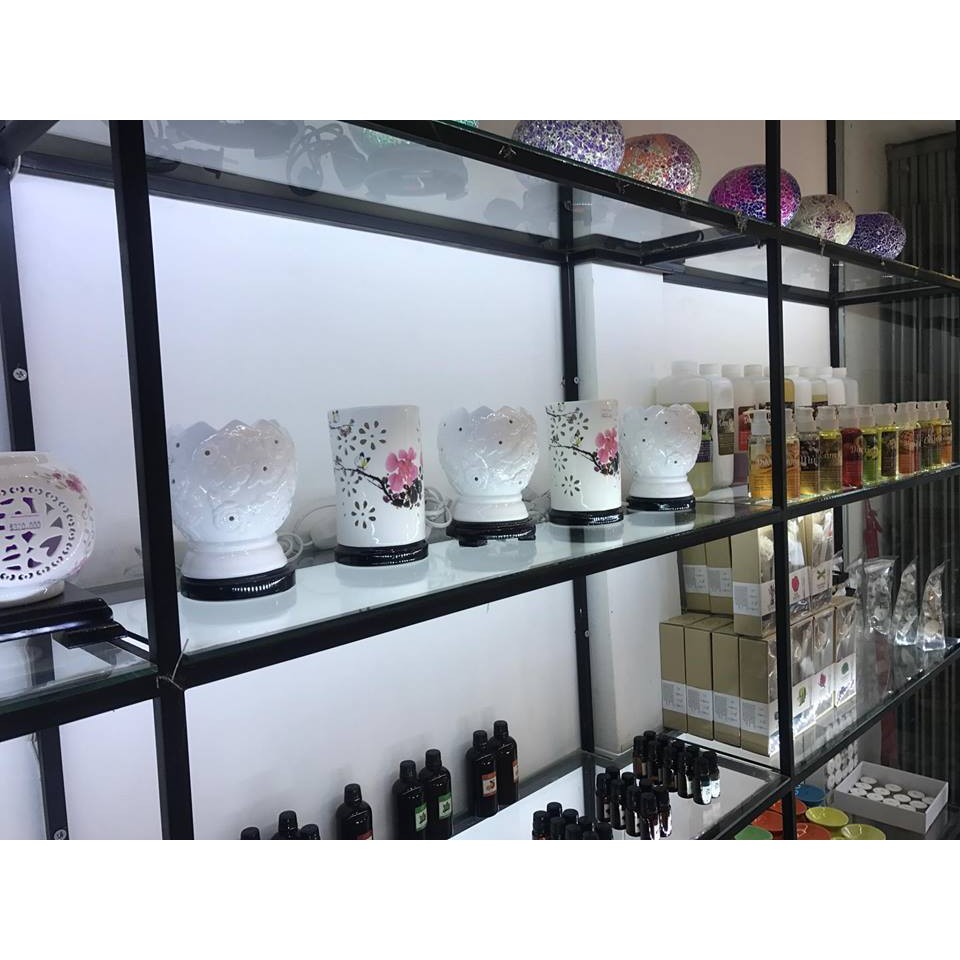 ĐÈN XÔNG TINH DẦU CAO CẤP – GỐM LỚN