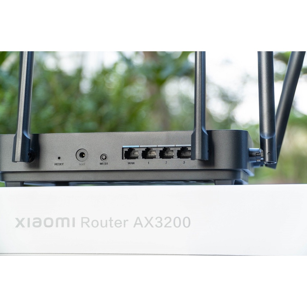 Router wifi 6 Xiaomi AX3200 - Bộ phát WiFi Xiaomi Mi Router AX3200 Quốc Tế hỗ trợ mesh wifi 6