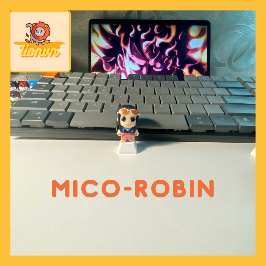 Nút Bàn Phím Keycap lẻ One Piece siêu dễ thương Lionvn