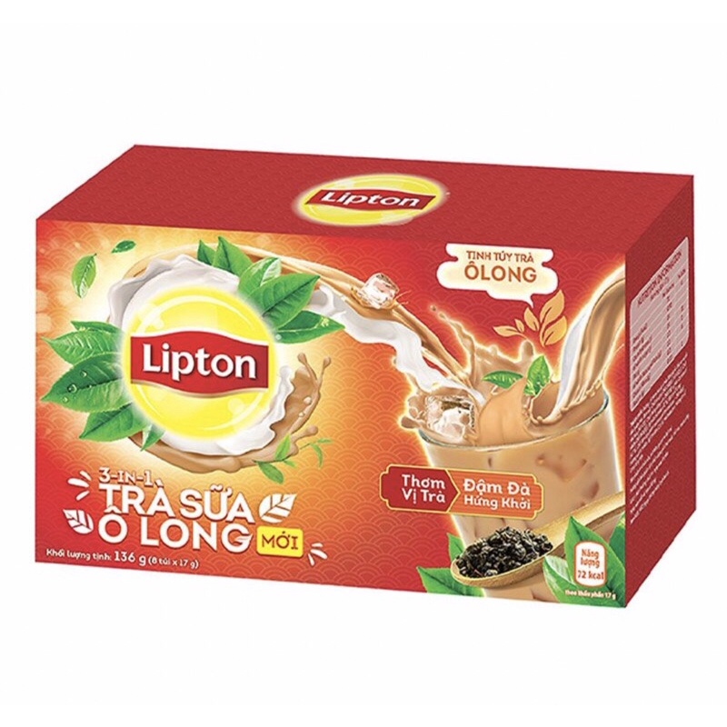 Trà Sữa Ô long Lipton 3 trong 1 136G