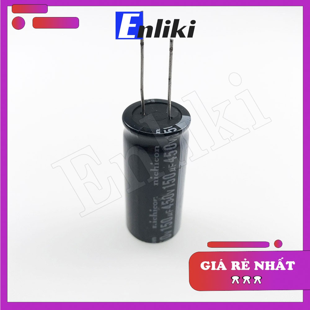 Tụ 150uF 450V kích thước 18x40mm