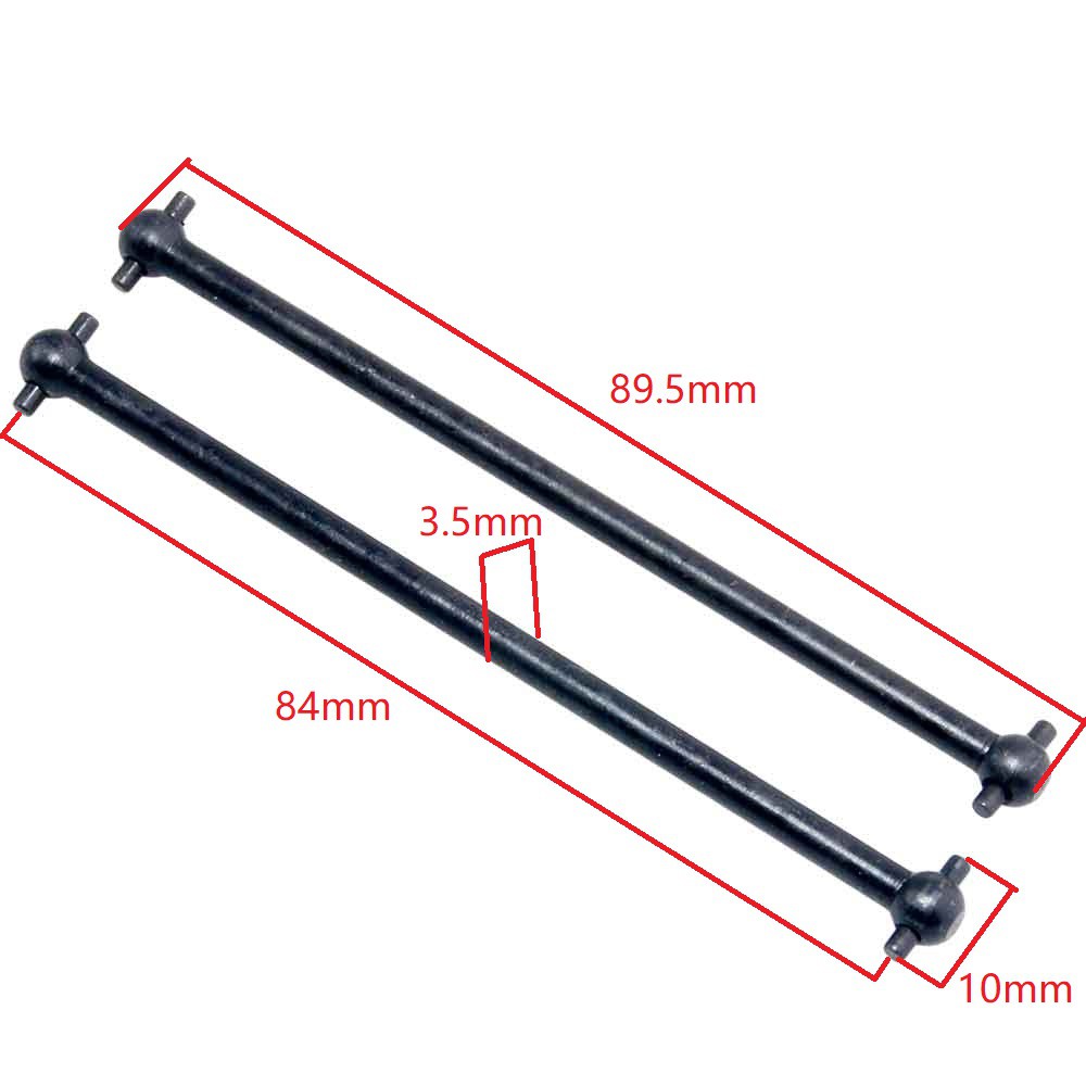 Bộ 2 Mô Hình Xương Chó RC 08059 89.5mm Cho Xe Điều Khiển HSP 1:10