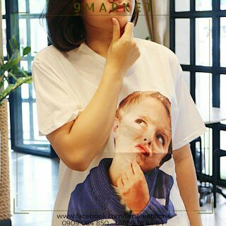 Áo thun tay lỡ babyboy