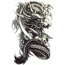 Hinh xăm dán con rồng