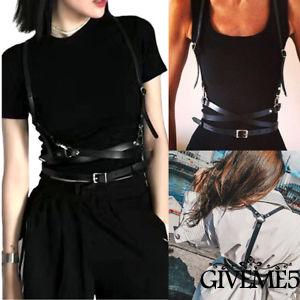 Đai nịt bụng da giả thời trang cho nữ