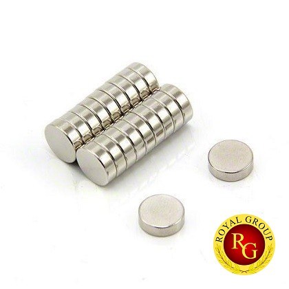 Nam châm vĩnh cửu viên tròn, đường kính 12mm lực mạnh