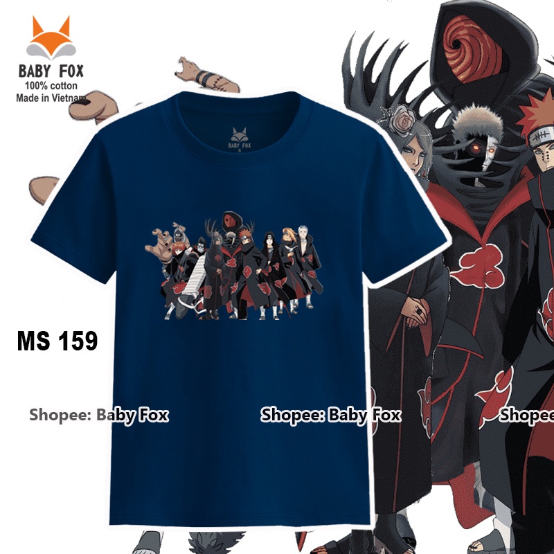 Áo thun bé trai 100% cotton loại tốt, áo phông thương hiệu BABY FOX, One Piece, Luffy, Zoro  n