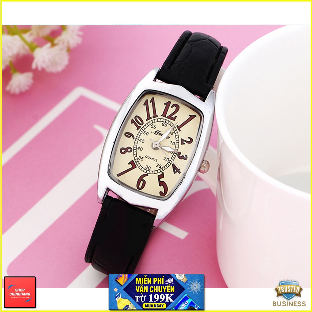 ĐỒNG HỒ NỮ MCYKCY DÂY DA SÀNH ĐIỆU SH1039