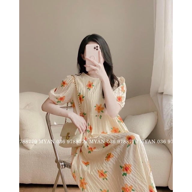 Váy bầu công sở cao cấp☘️đầm bầu thiết kế chất lụa xốp loại 1☘️mẹ bầu mặc đi làm đi chơi đều đượcfreesize 43~68kg VB05