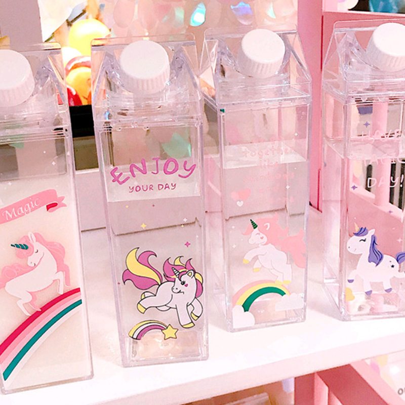 Bình Uống Nước In Hình Kỳ Lân Đáng Yêu