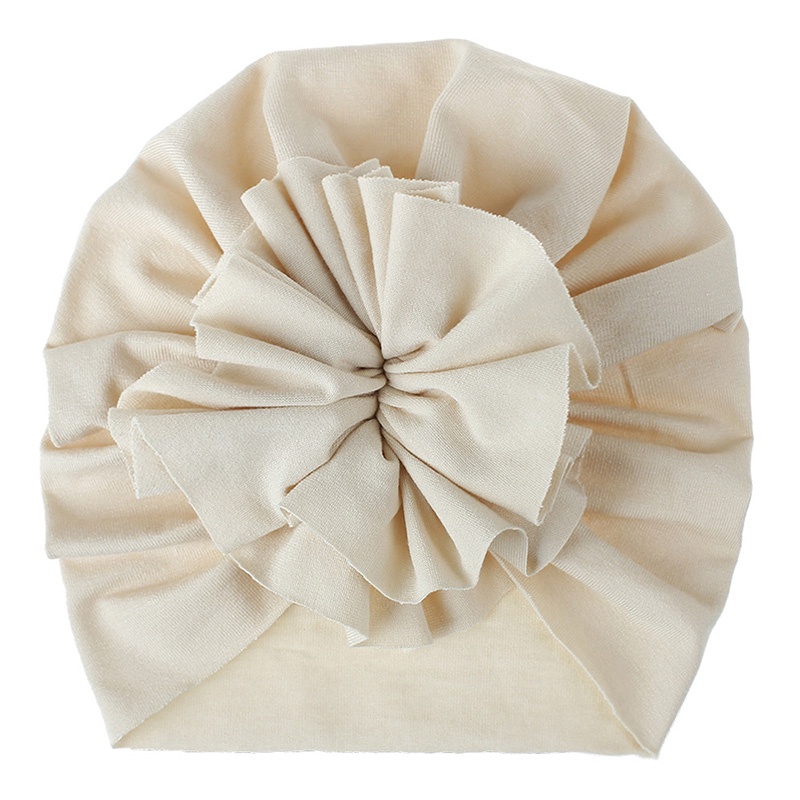 Mũ Trùm Đầu Vải Cotton Mềm Mại Cho Bé Gái