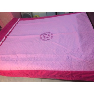 Vỏ chăn cotton 100% trần bông 3 lớp thêu hoa 2x2,2m