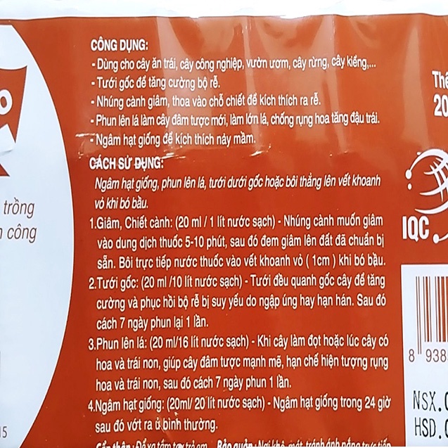 Kích rễ N3M chuyên giâm chiết cành kích thích đâm chồi phát triển rễ 20ml