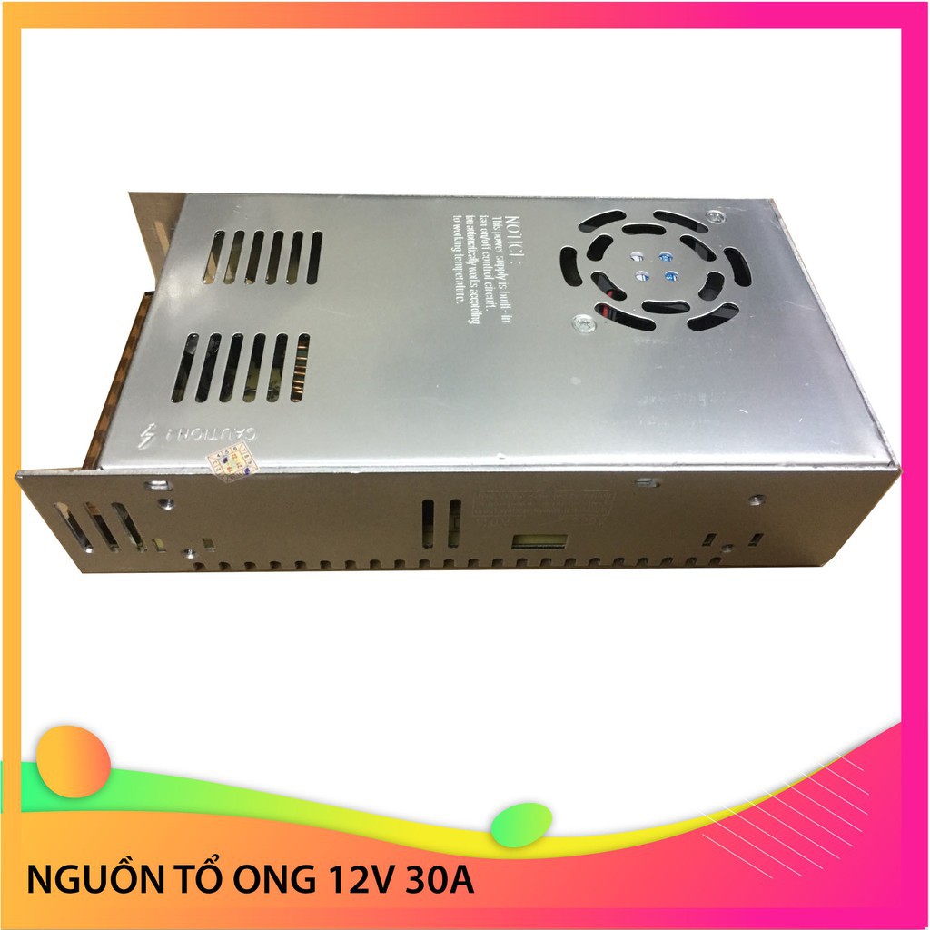 Nguồn Tổ Ong - Nguồn Xung 12V 30A- 20A- 10A Hàng chuyên dụng cho camera