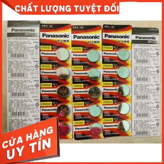 Pin panasonic cr2032 sịn 100% lắp các loại khoá xe