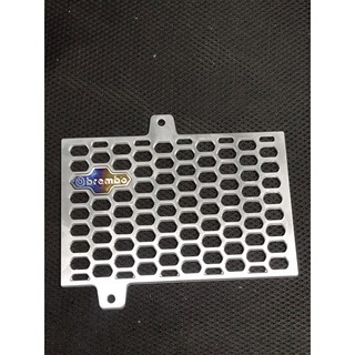 Siêu rẻ che két nước cho exciter150 nhôm cnc kèm logo trần xịn