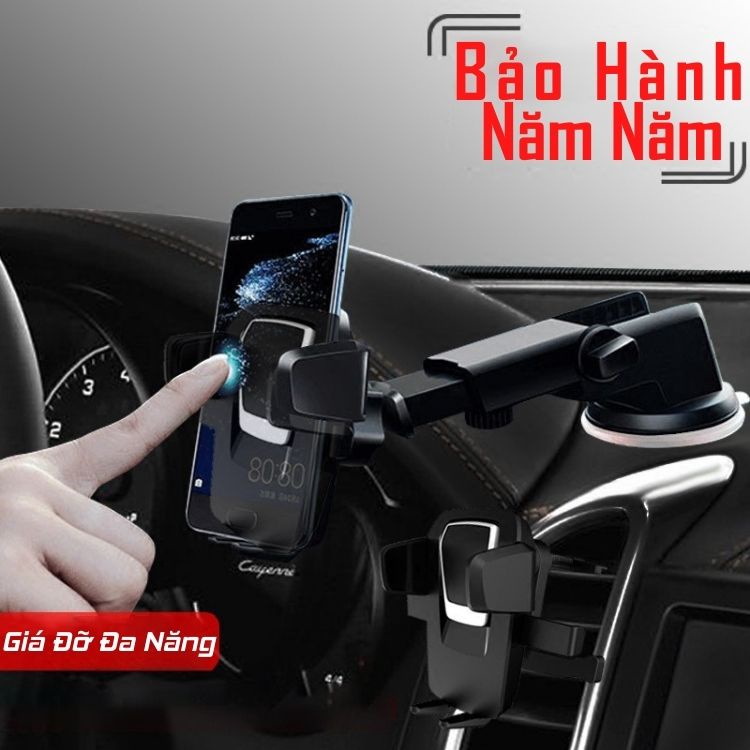 Giá Đỡ Điện Thoại Trên Xe Ô Tô , Kẹp Điện Thoại Trên Xe Ô Tô Gắn Taplo, Kính Và Cửa Điều Hòa Quay 360 Độ Cao Cấp | BigBuy360 - bigbuy360.vn