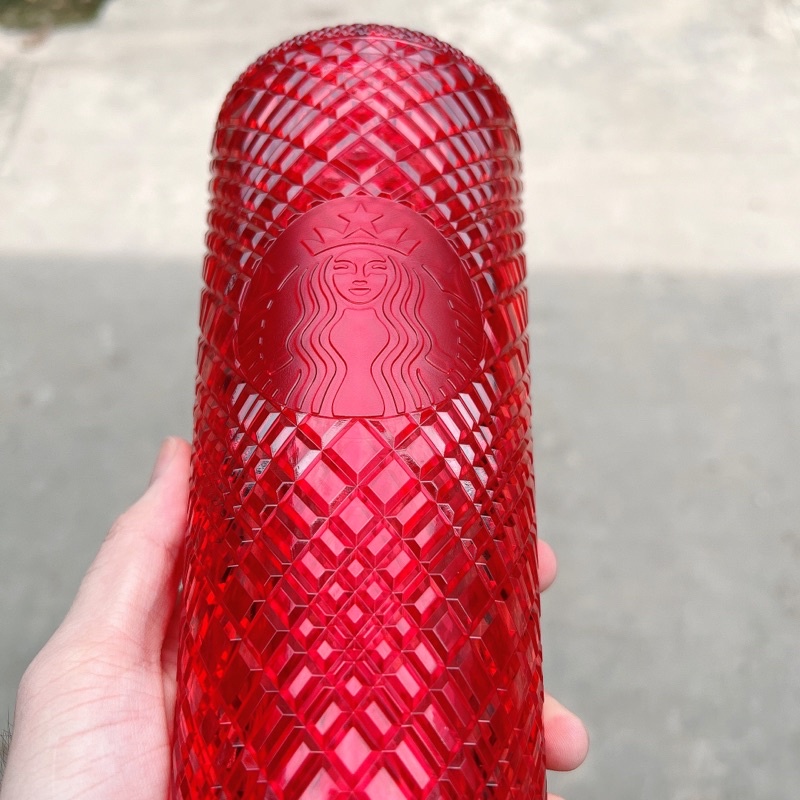 Ly nhựa 2 lớp Starbucks Bling Kim cương Dung tích 710ml